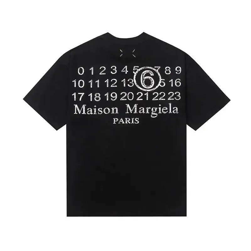 Maison Margiela Tees — 601 black colorway — USFans Spreadsheet photo