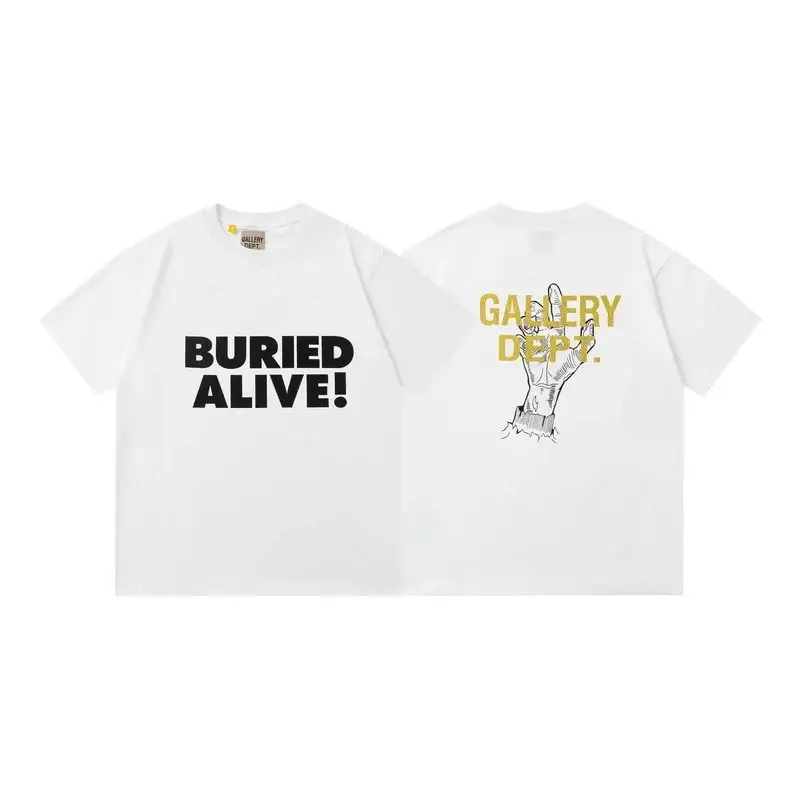 Gallery Dept TEES — G148 White colorway — USFans Spreadsheet photo