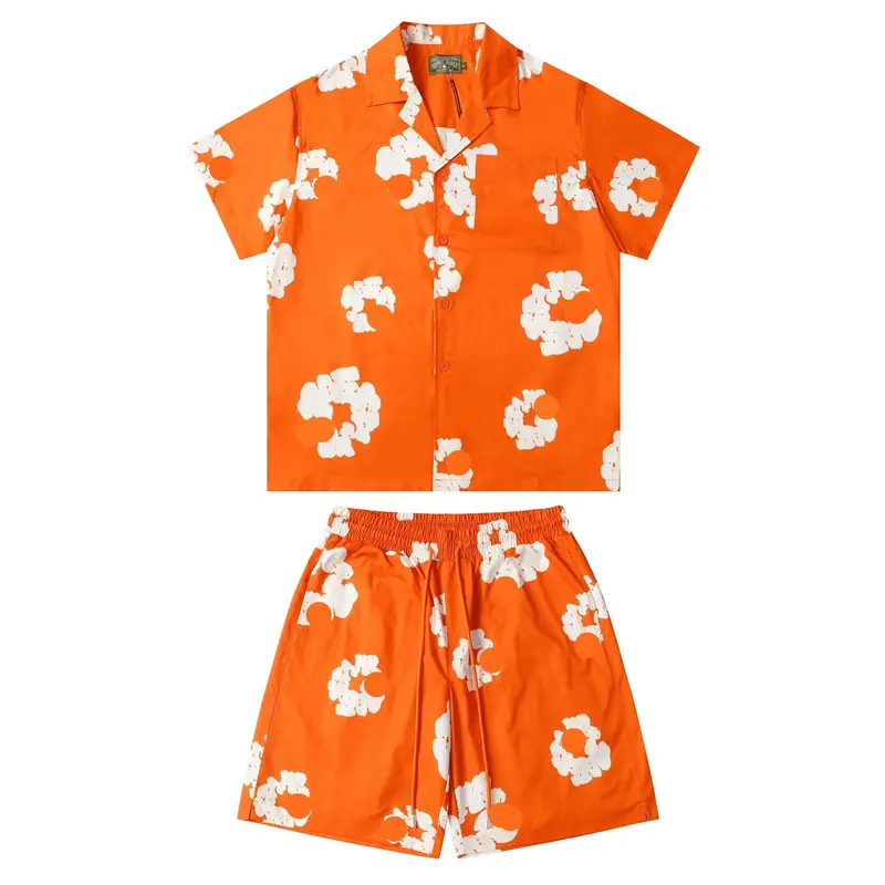 Denim Tears Shirt — suit Orange colorway — USFans Spreadsheet photo