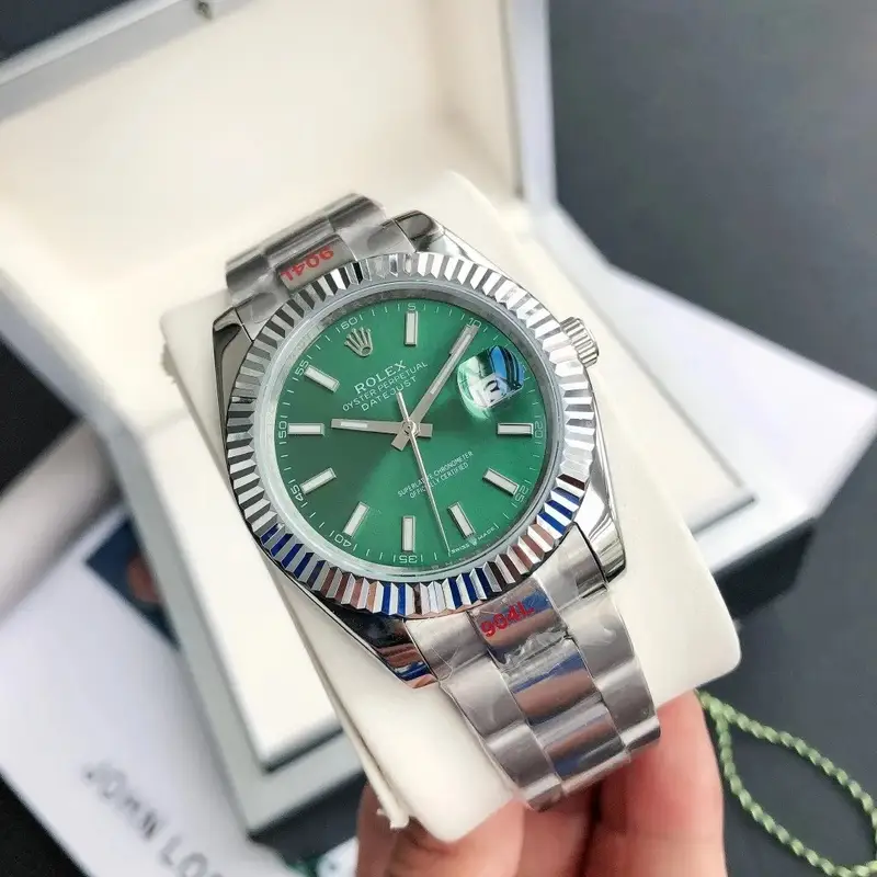 ROLEX — Silver Case Green Dial-Three Bead Strap colorway — USFans Spreadsheet photo