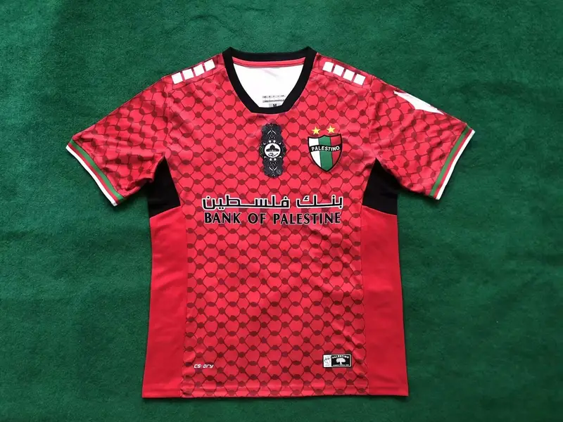 Palestine Jersey — 2425 Palestinian Red colorway — Kakobuy Spreadsheet photo