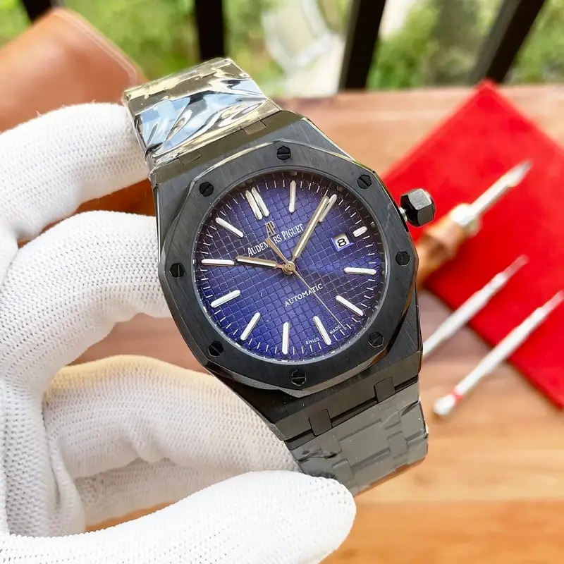 Audemars Piguet Silver Band — Black Shell Blue Plate Steel Strip colorway — USFans Spreadsheet photo