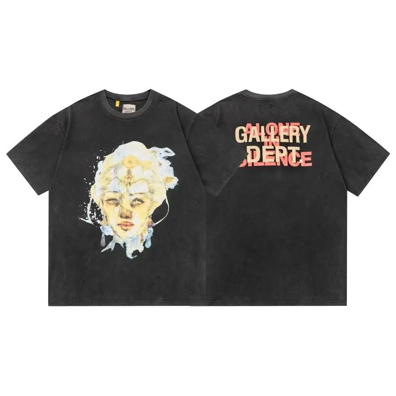 Gallery Dept TEES — G99 Washed Black colorway — USFans Spreadsheet photo