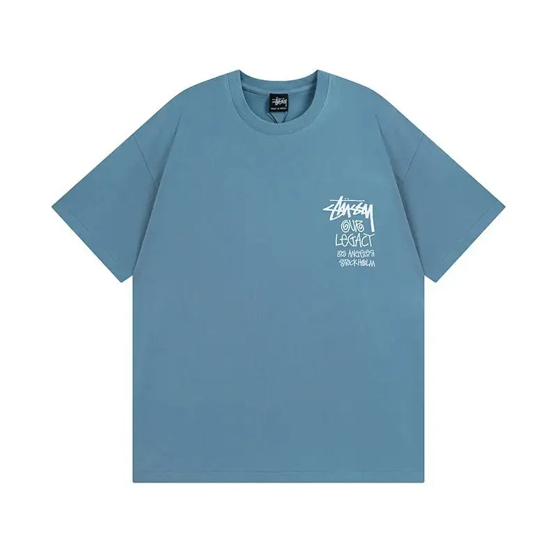 Stussy Tees — 966# Haze Blue colorway — USFans Spreadsheet photo