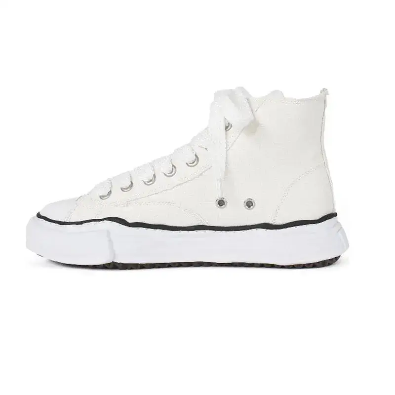 Mihara Trainers — Canvas white high top colorway — Kakobuy Spreadsheet photo