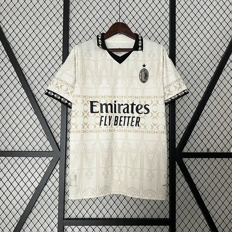 Real Madrid 24/25 T-Shirt — 2425 AC White Joint Edition colorway — Kakobuy Spreadsheet photo
