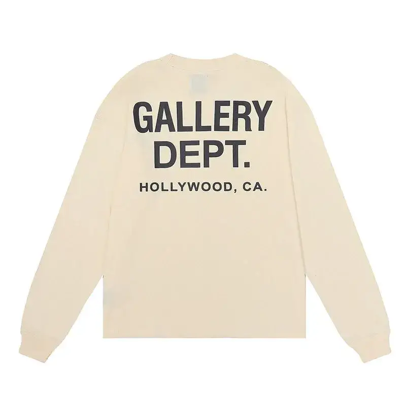 Gallery Dept Longsleeve Hoodie — Apricot color colorway — Kakobuy Spreadsheet photo