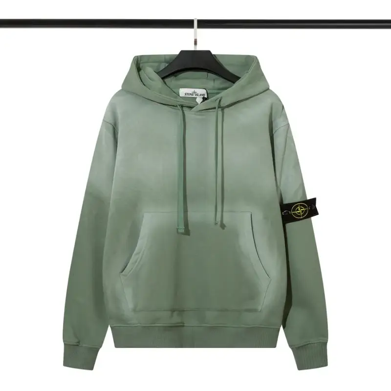 Stone Island Hoodie — Light Green colorway — USFans Spreadsheet photo