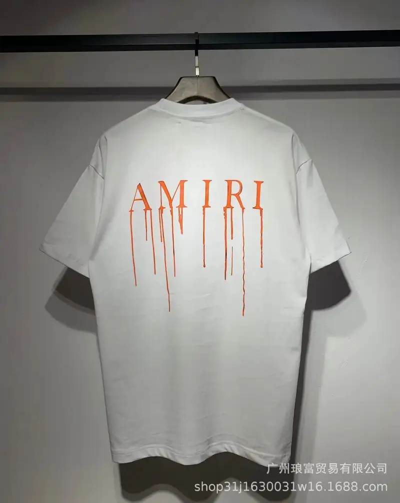 Amiri T-Shirts — 659 white colorway — USFans Spreadsheet photo