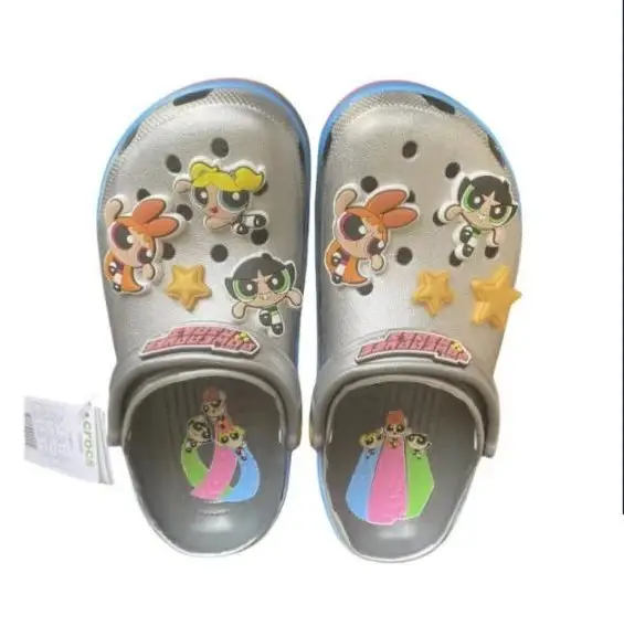 Minecraft x Crocs Shoes — Powerpuff Girls Grey colorway — USFans Spreadsheet photo