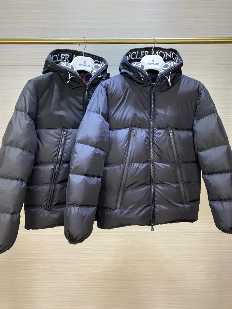 Moncler Montcla Puffer Down Jacket — Black black label colorway — USFans Spreadsheet photo