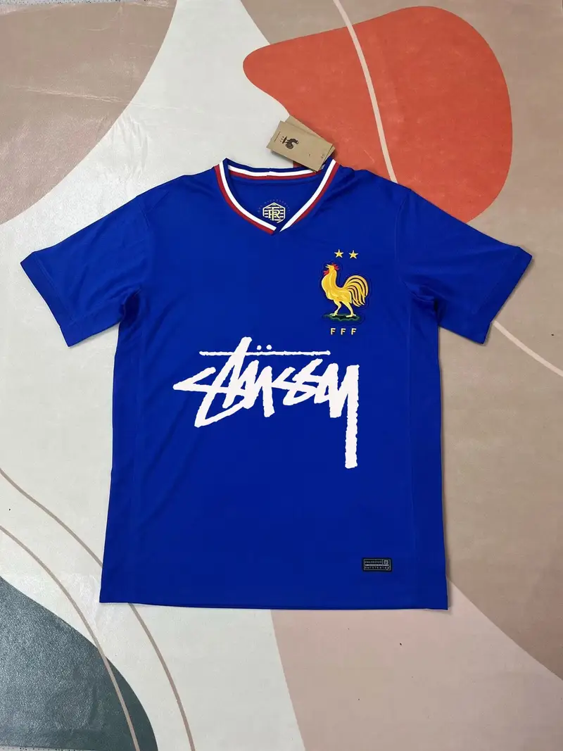 Stussy Jerseys — 2425 French home with letters colorway — USFans Spreadsheet photo