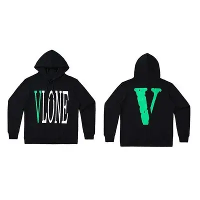 VLONE Hoodie — Green vlone black green V colorway — Kakobuy Spreadsheet photo