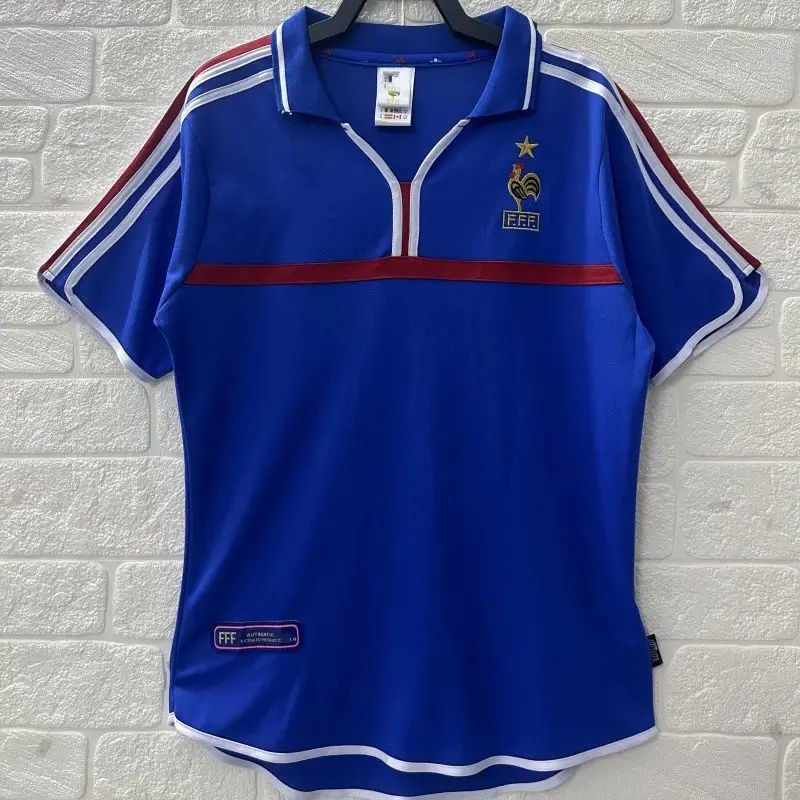 Brazil 1998 Jersey — 2000 France at home colorway — USFans Spreadsheet photo