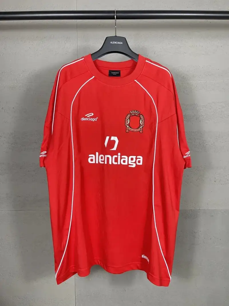 Balenciaga Soccer Jersyes (all colorways) — red colorway — USFans Spreadsheet photo