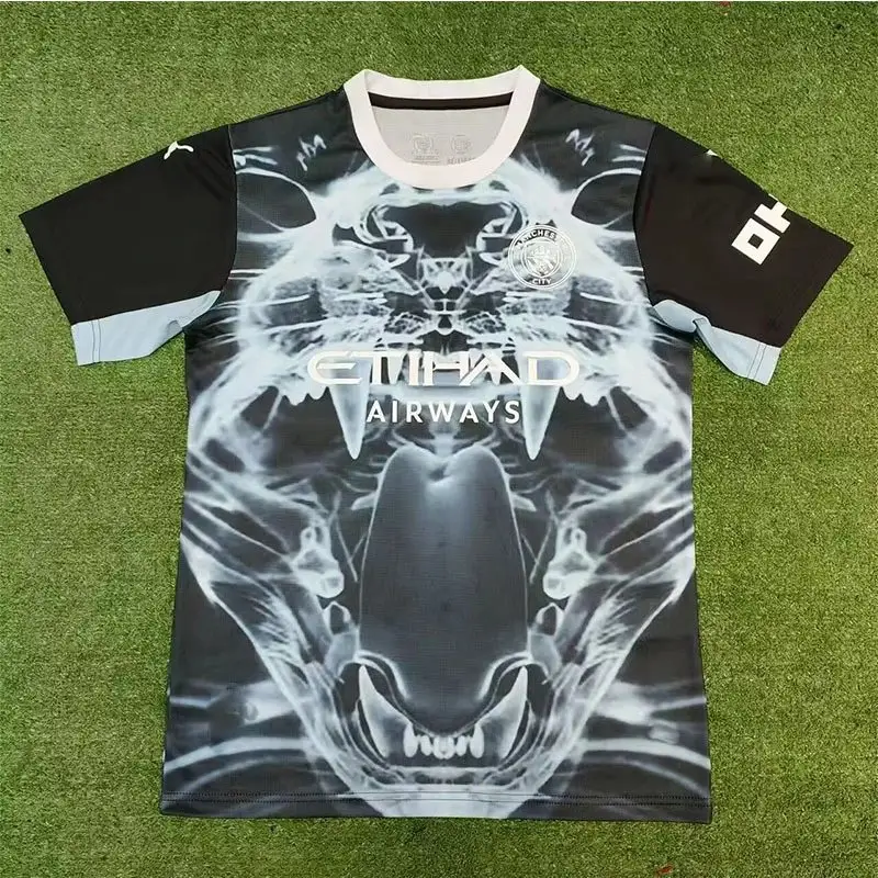 Legia Warszawa 24/25 Home Jersey — Manchester City Black Blue Concept Edition colorway — Kakobuy Spreadsheet photo