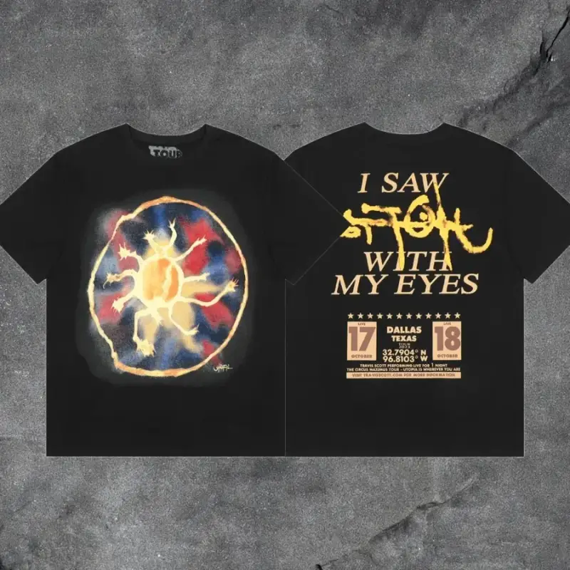 Travis Scott Tee 69cw — Black 3175 colorway — Kakobuy Spreadsheet photo
