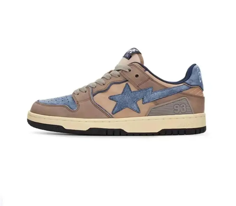 Bape SK8 ( Tons Of Colorways ) — Grey brown blue colorway — Kakobuy Spreadsheet photo