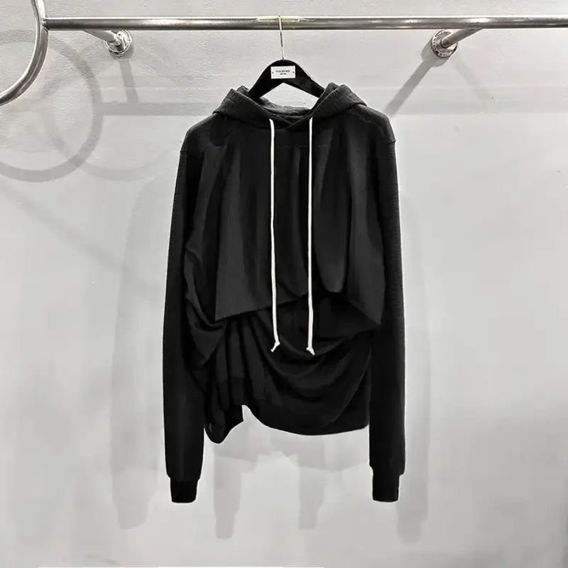 Rick Owens Hoodie — black colorway — USFans Spreadsheet photo