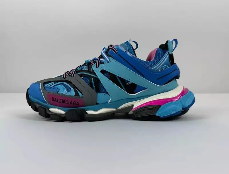 Balenciaga Track Black-White Shoes — 003-20 sapphire blue 35-46 colorway — Kakobuy Spreadsheet photo