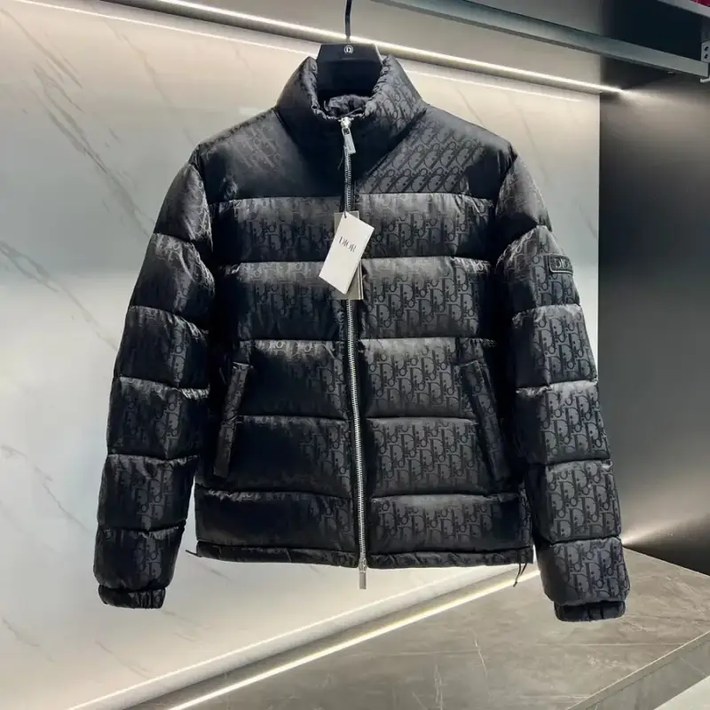 Dior Oblique Down Jacket Padding — Black colorway — USFans Spreadsheet photo