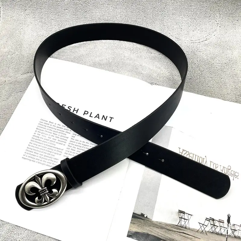 Chrome Hearts belt — [Hollow flower cross] Crowe belt colorway — USFans Spreadsheet photo