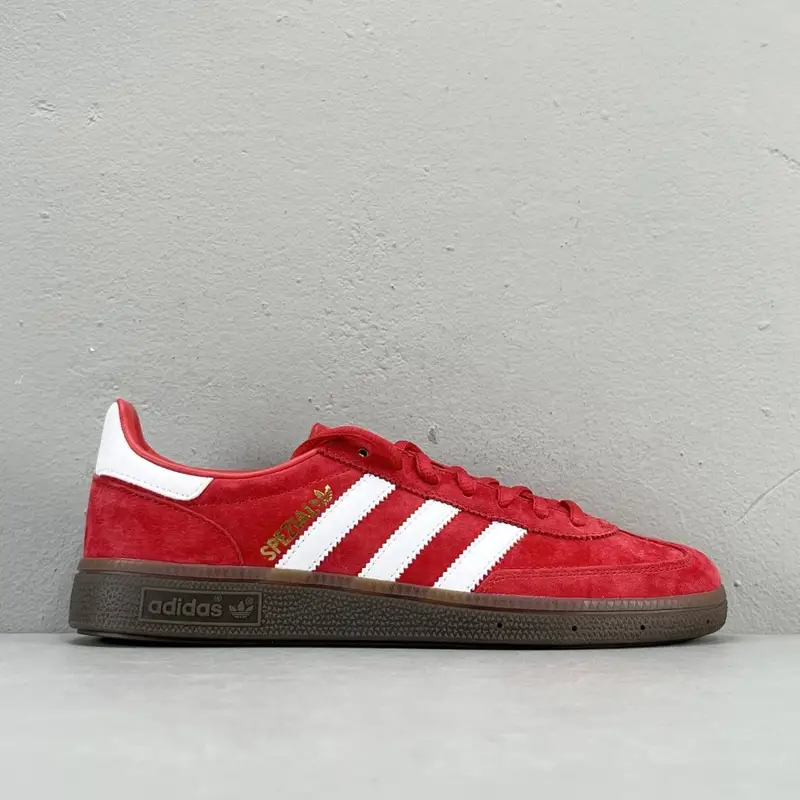 Adidas Spezial Shoes — Red FV1227 colorway — USFans Spreadsheet photo