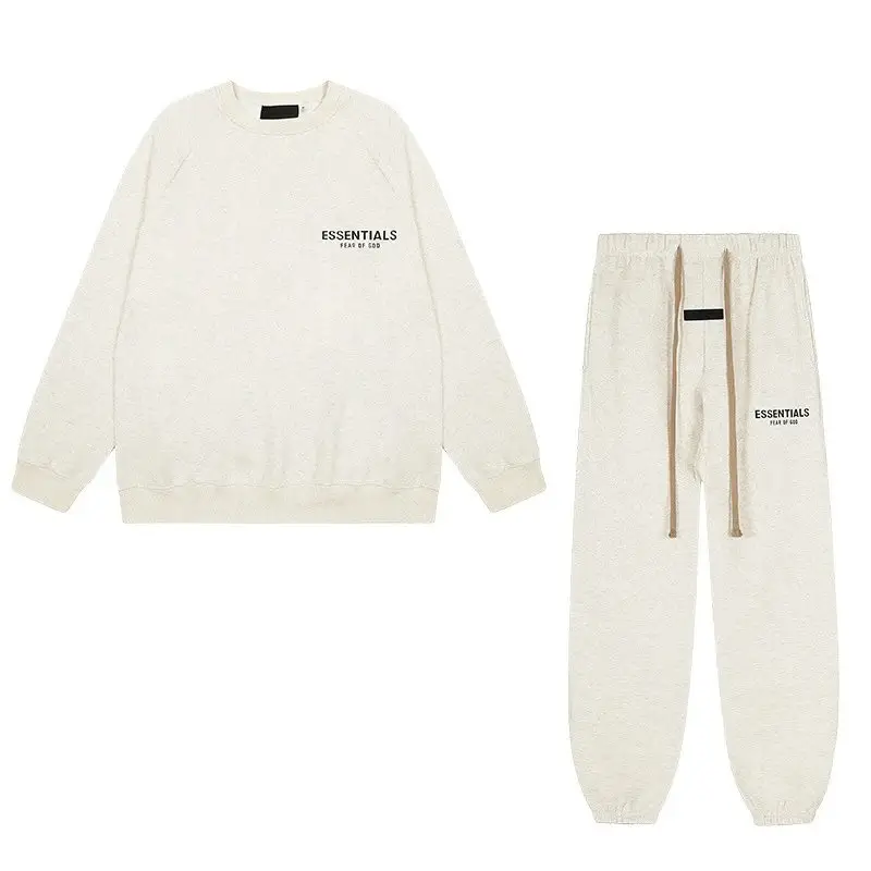 Essentials Hoodie — Crewneck-Oat Ash Set colorway — USFans Spreadsheet photo