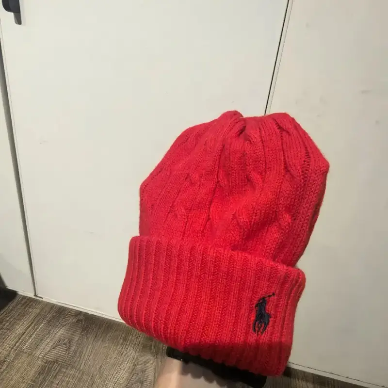 Ralph Lauren Beanie — red colorway — USFans Spreadsheet photo