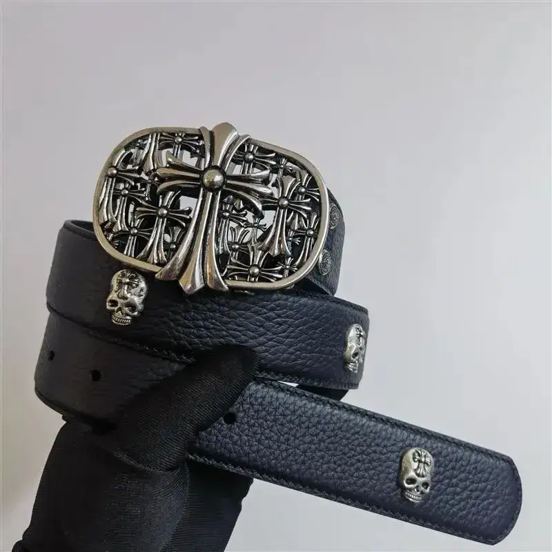 Chrome Hearts belt — Tombstone Skull Rivet (first layer of co colorway — USFans Spreadsheet photo