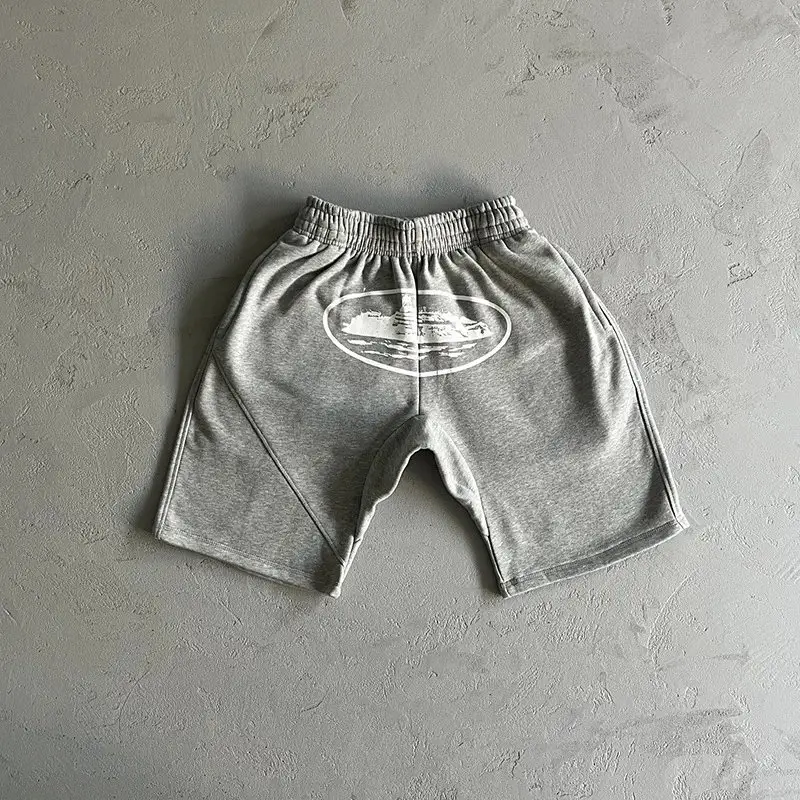Corteiz short — 002 Shorts/White Print Grey colorway — USFans Spreadsheet photo