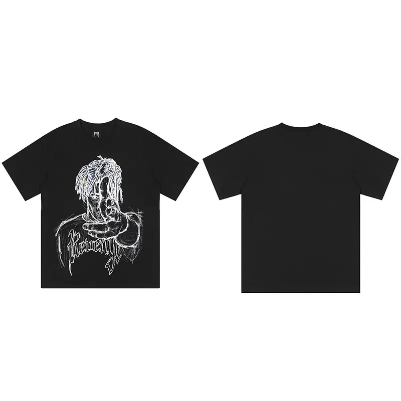 Revenge T-Shirts — Coffee Black 999 Co branded Pistol colorway — Kakobuy Spreadsheet photo