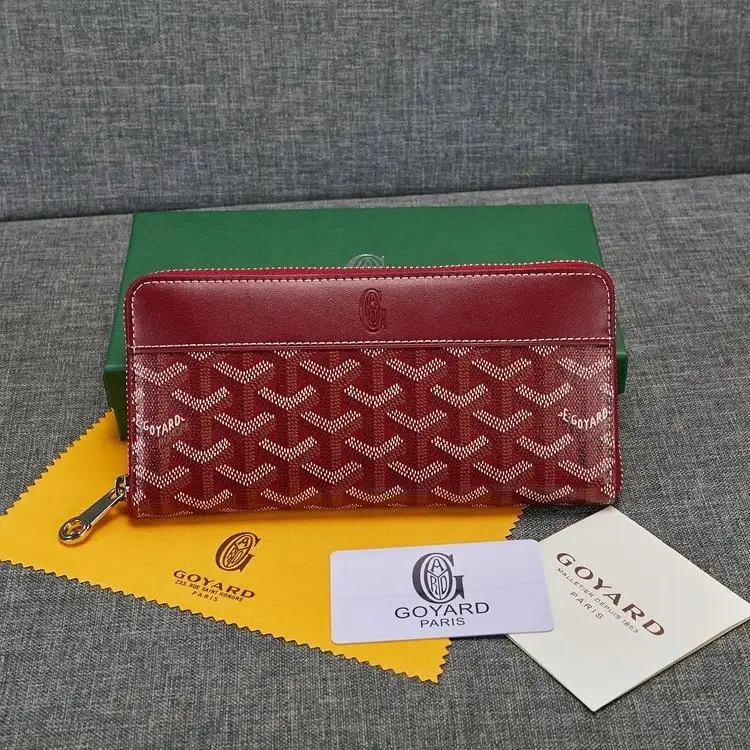 Goyard Wallet — Style 4 Jujube colorway — USFans Spreadsheet photo