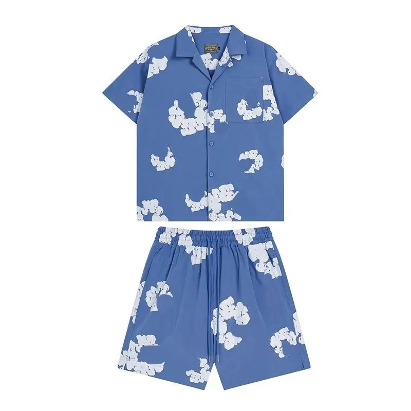 Denim Tears Shirt — suit blue colorway — USFans Spreadsheet photo