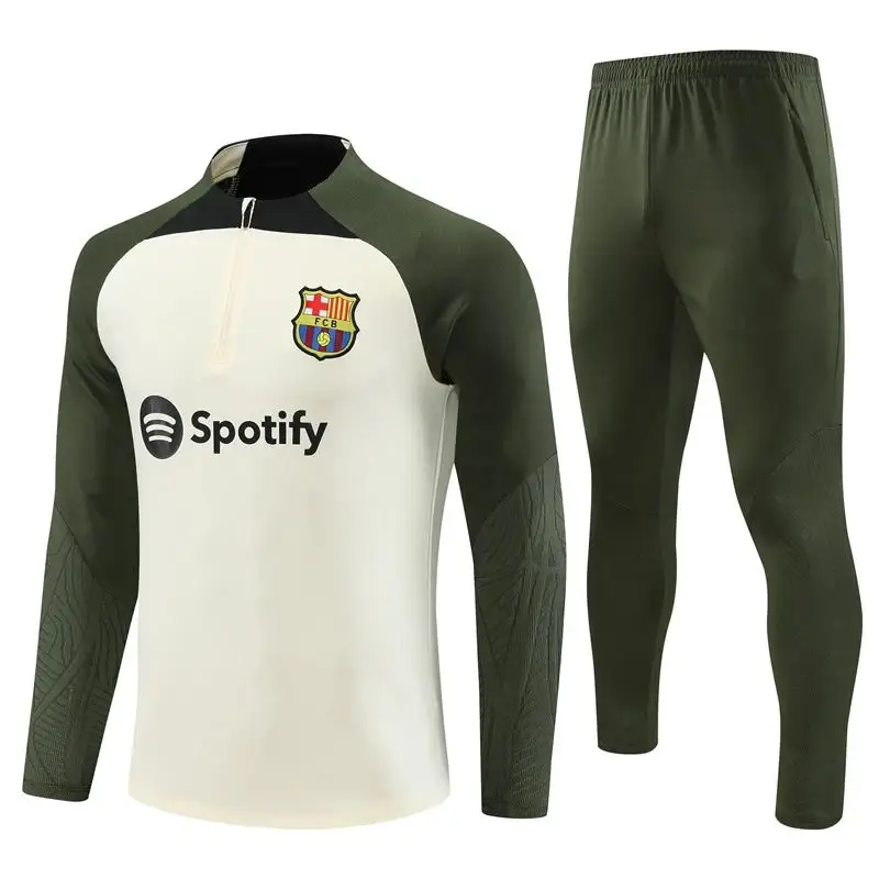 Barcelona Tracksuit — 2324 Barcelona Off White colorway — USFans Spreadsheet photo