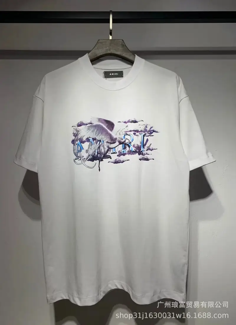 Amiri T-Shirts — 660 white colorway — USFans Spreadsheet photo