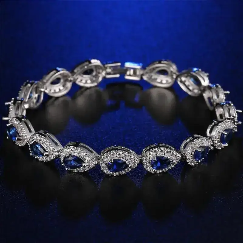 Random Bracelet — KSB00039 Platinum Blue Diamond colorway — USFans Spreadsheet photo