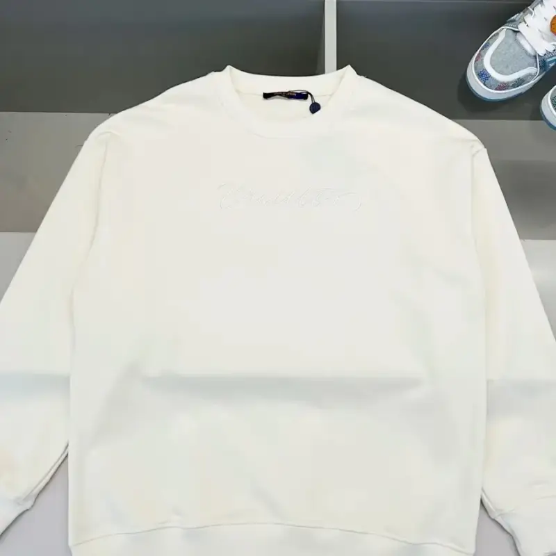 LV Hoodie — white colorway — USFans Spreadsheet photo