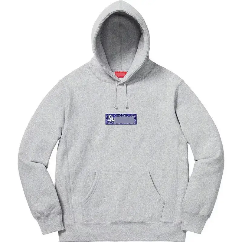 Supreme Hoodie — Grey colorway — USFans Spreadsheet photo