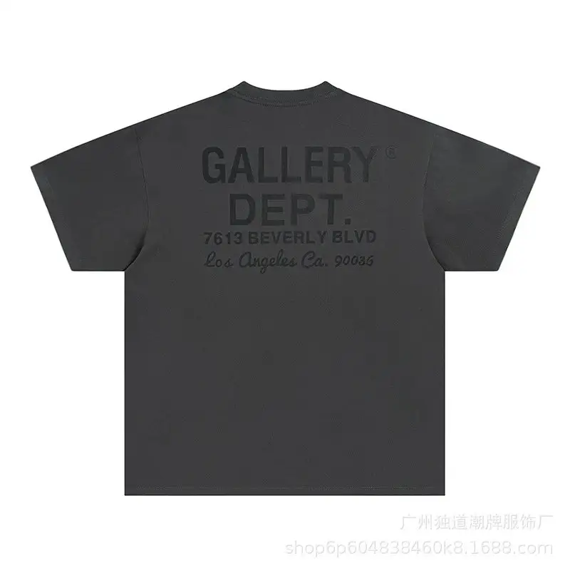 Gallery Dept TEES — 7613 gray colorway — USFans Spreadsheet photo