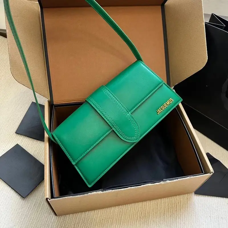 Jacquemus Handbag — Green shoulder bag 28cm with box colorway — USFans Spreadsheet photo