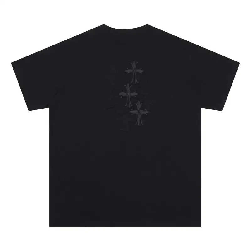 Chrome Hearts T-Shirts — 6020 black colorway — USFans Spreadsheet photo