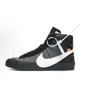 Nike Blazer Mid Off-White — Pioneer Black colorway — USFans Spreadsheet photo