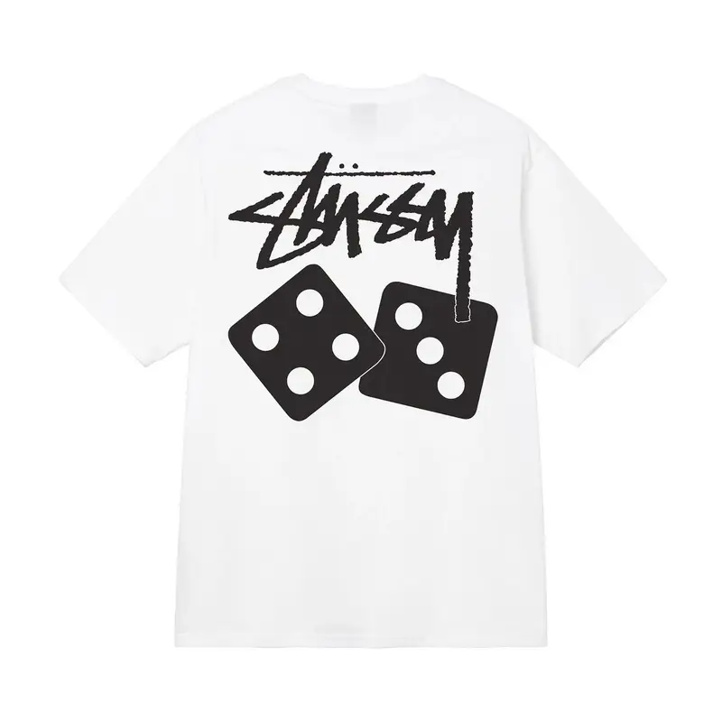 Stussy Tee — White [Square Dice]] colorway — Kakobuy Spreadsheet photo