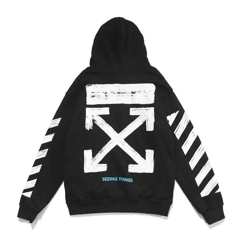 Off-White Hoodies — 811# black terry colorway — Kakobuy Spreadsheet photo