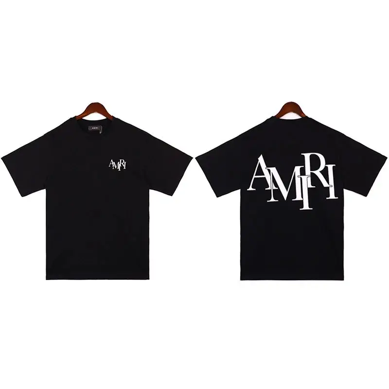 Amiri T-Shirts — 2177 black colorway — USFans Spreadsheet photo