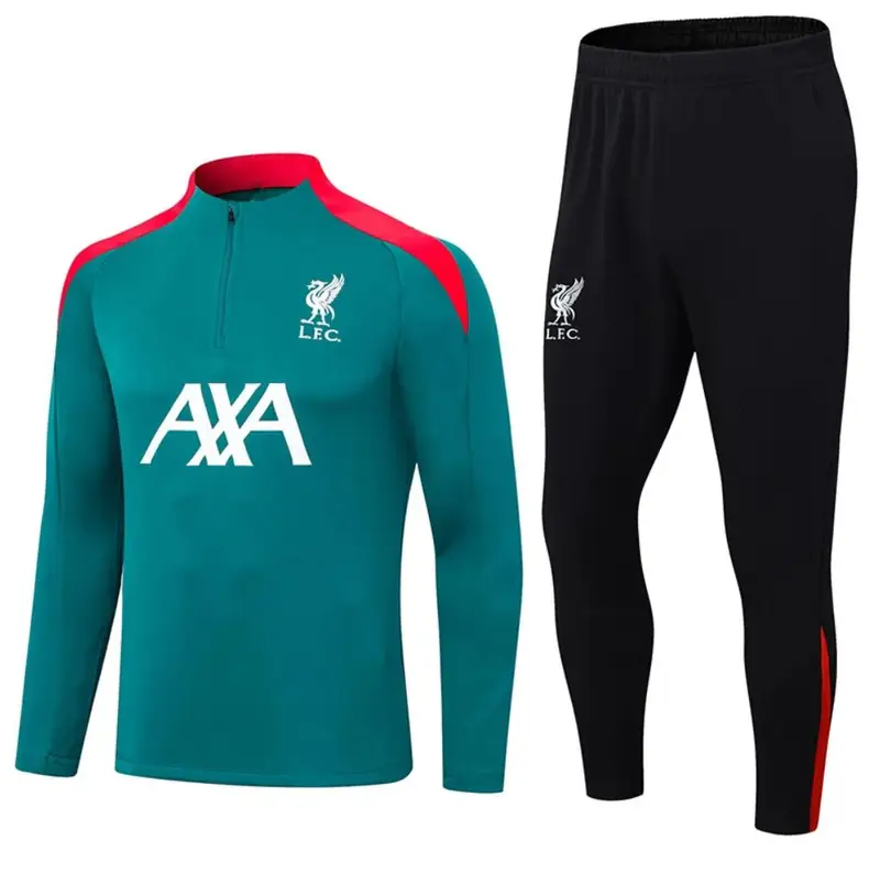 Football Set Tracksuit — 2425 Liverpool Dark Green colorway — USFans Spreadsheet photo
