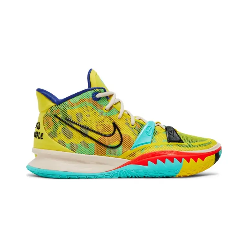 Nike Kyrie 5 Spongebob Squarepants — 7 '1 World 1 People' colorway — Kakobuy Spreadsheet photo