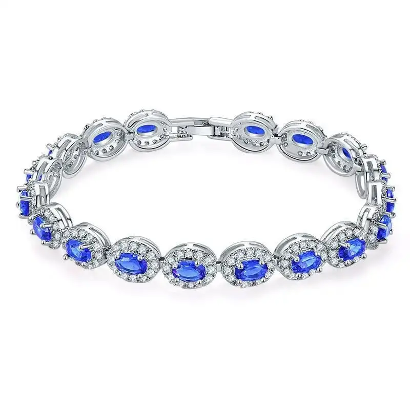 Random Bracelet — KSB00053 Platinum Blue Diamond colorway — USFans Spreadsheet photo