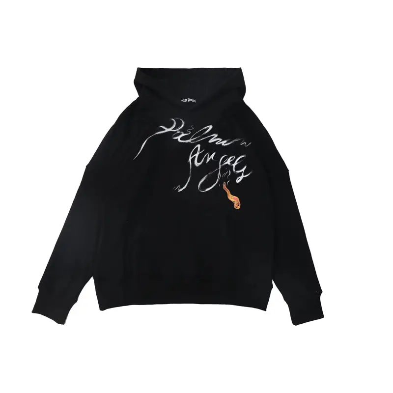 Palm Angels Hoodie — Smoke Black Correct Edition colorway — USFans Spreadsheet photo